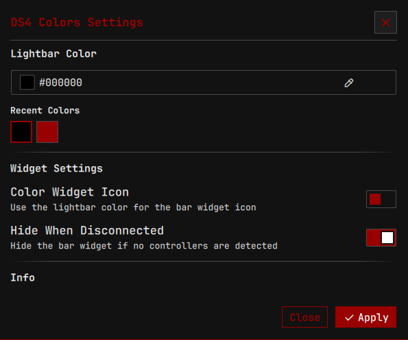DS4 Colors