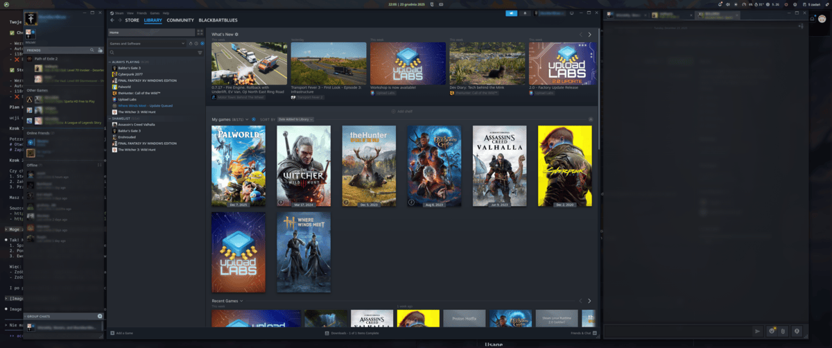 Steam Overlay (Hyprland)