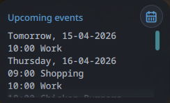 Khal Agenda Info