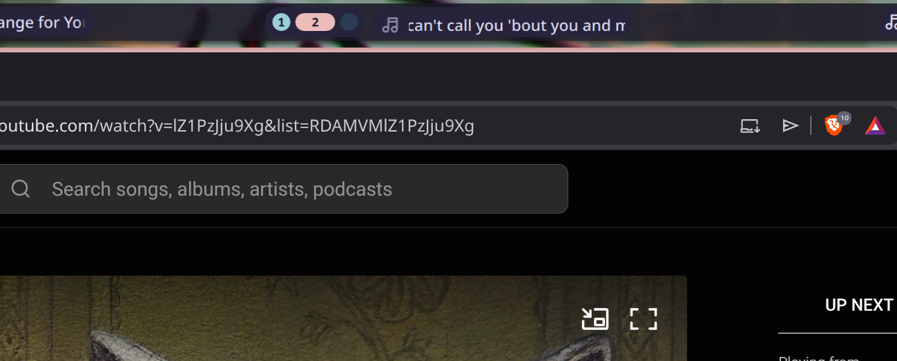 Lyrics Fetch/Bar Display