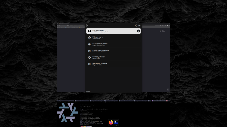 Niri Overview Launcher