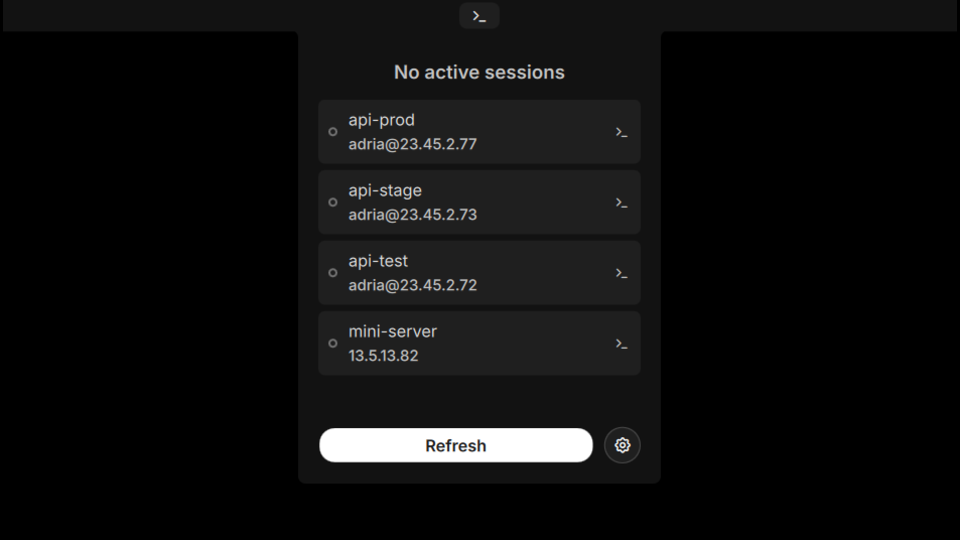 SSH Sessions