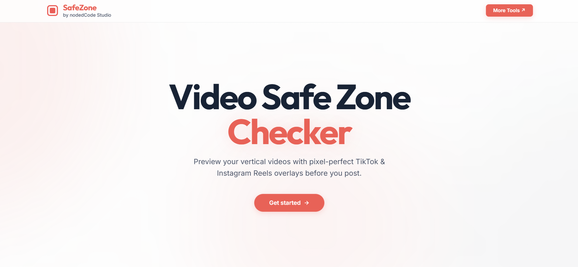 SafeZone Web Interface Previewing TikTok Overlays