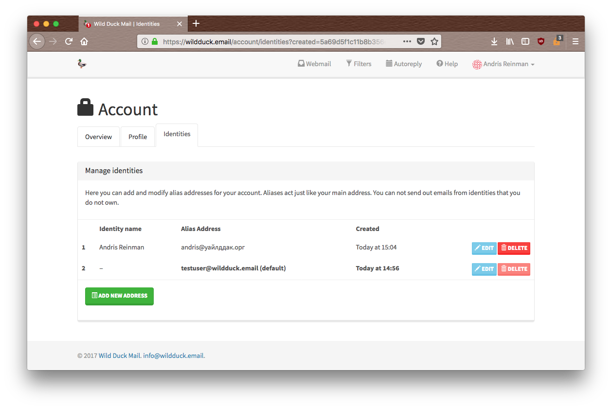 GitHub - nodemailer/wildduck-webmail: Demo webmail service for WildDuck Mail  Server