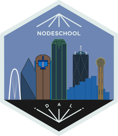 Nodeschool Dallas logo