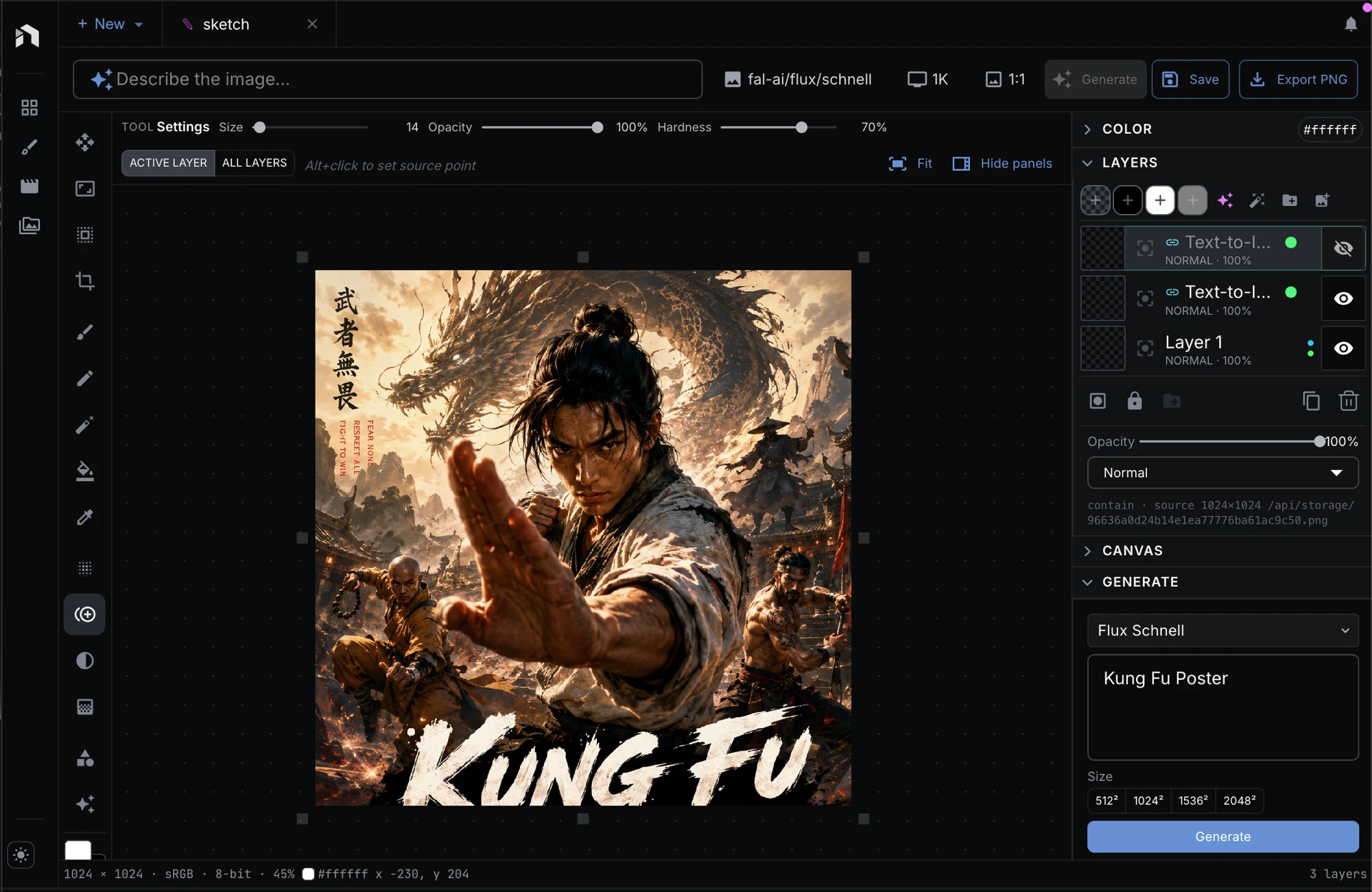 NodeTool sketch editor