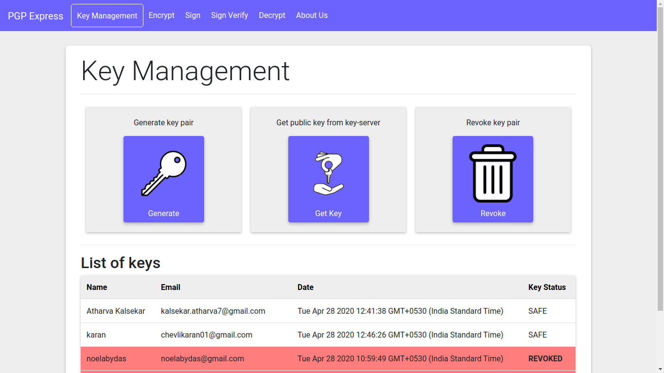 Key Management