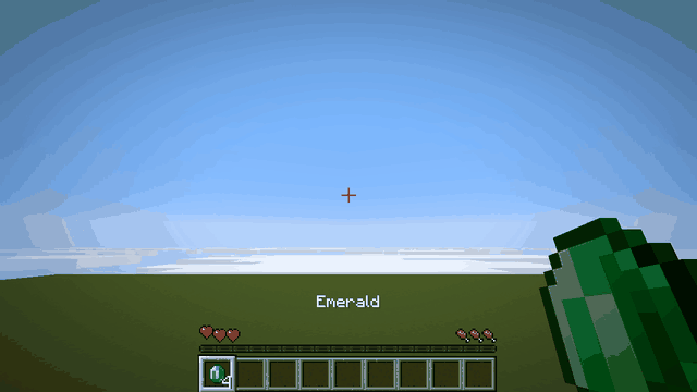 Right-click gems to sacrifice them for XP, 3 emeralds a day at most