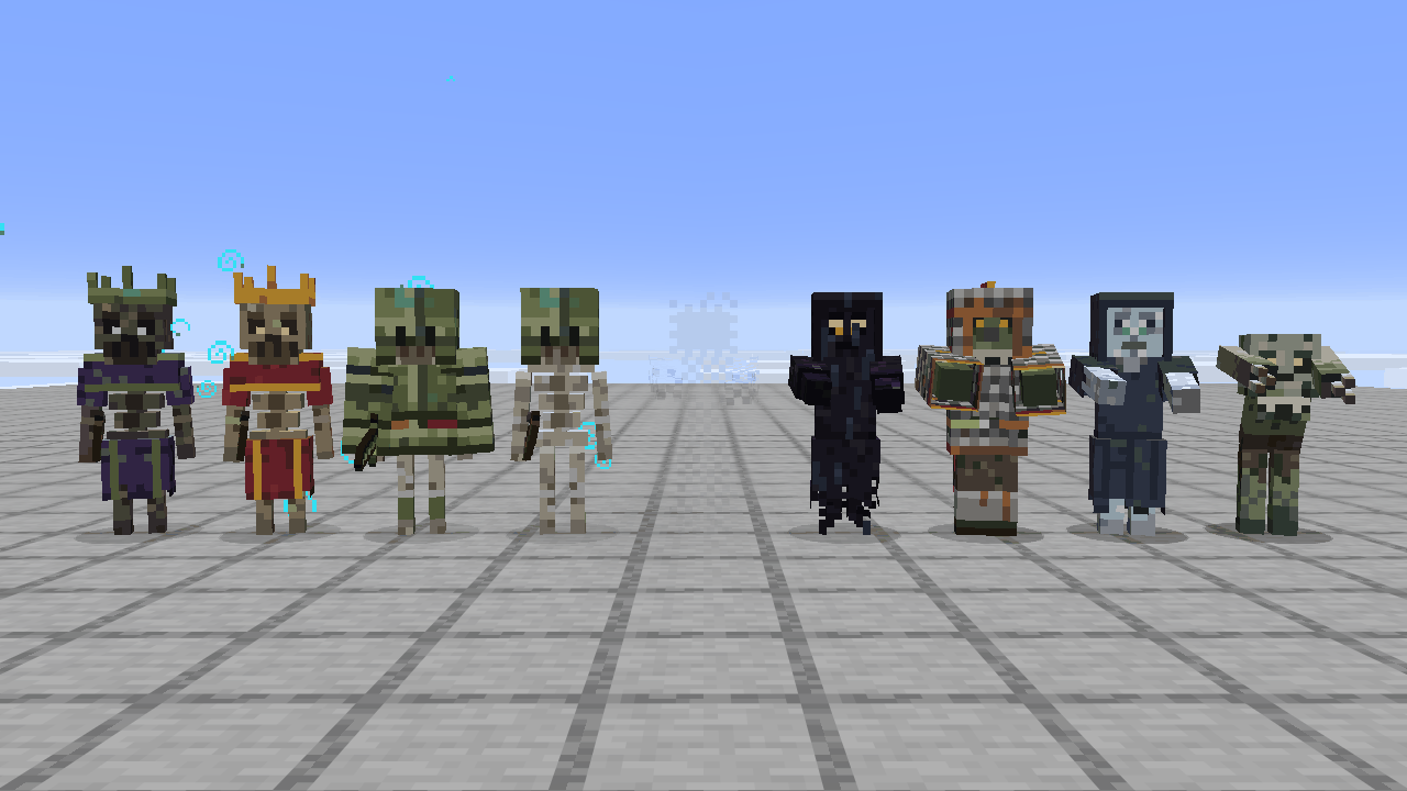 The undead: bone lords, longdeads, shadow, invisible stalker, revenant, wight, ghoul