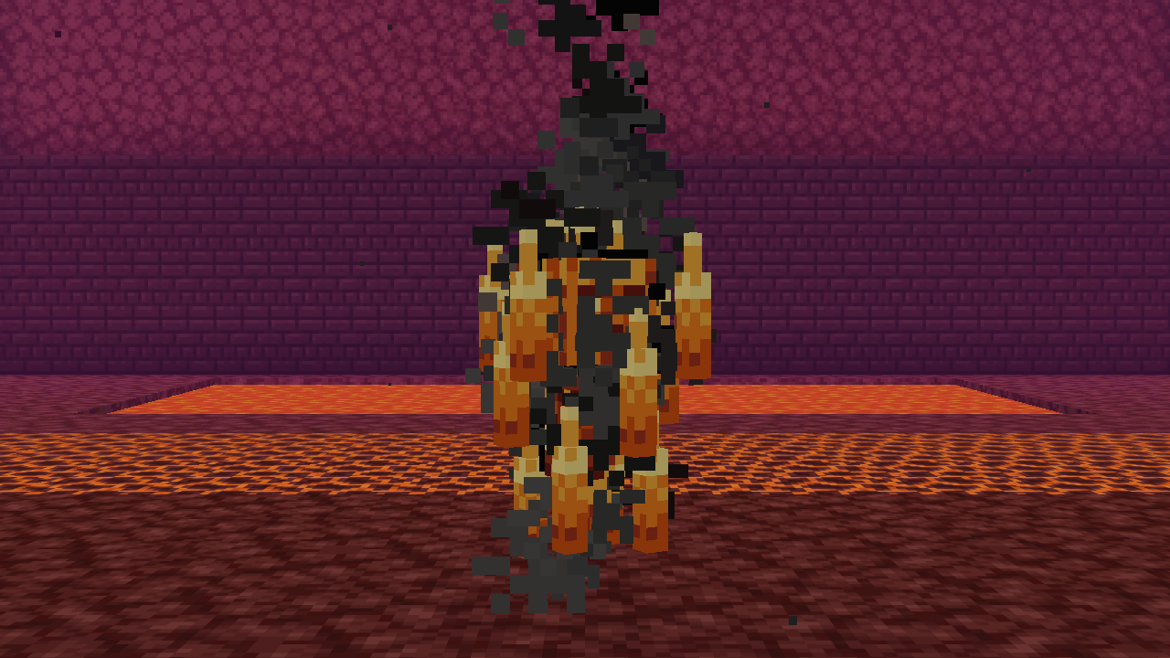 Fire elemental in the Nether