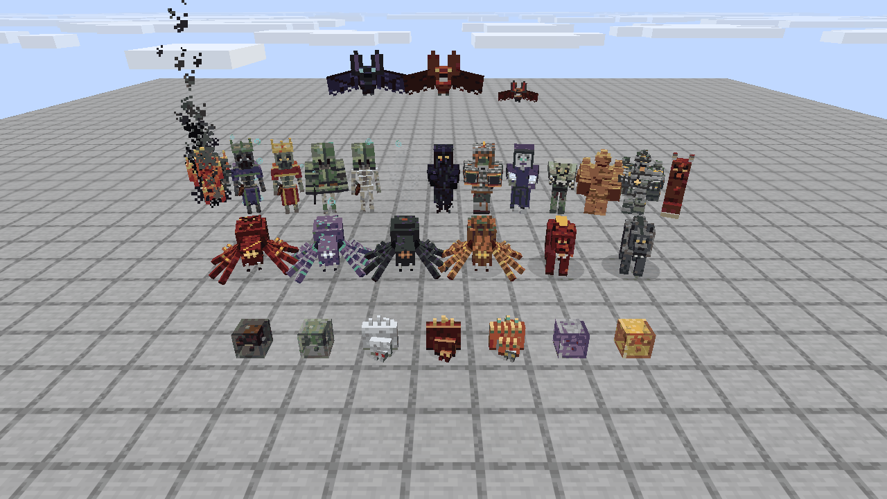 Every Hardscrabble mob in one line-up