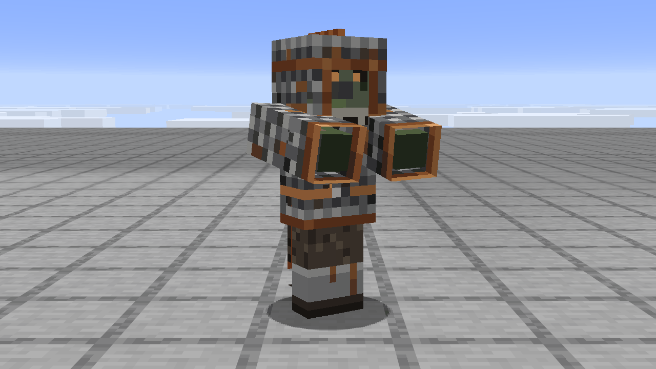 Revenant in rusted iron armour