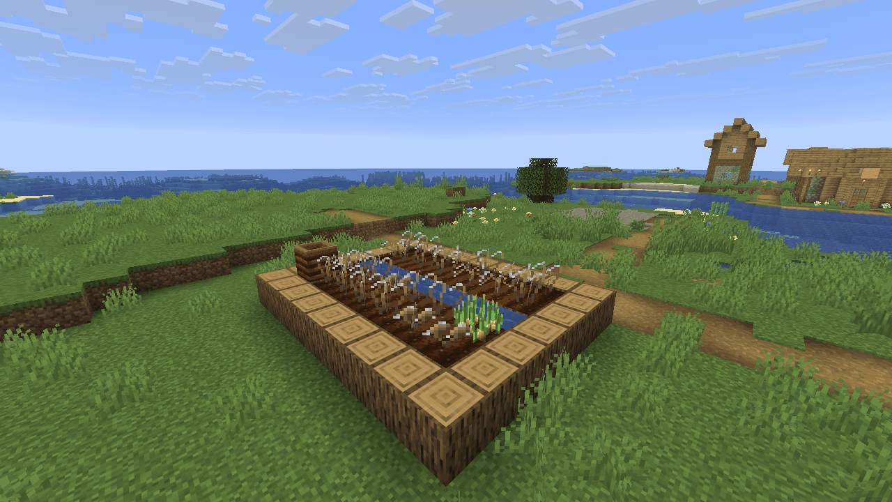 Village farms hold dead crops