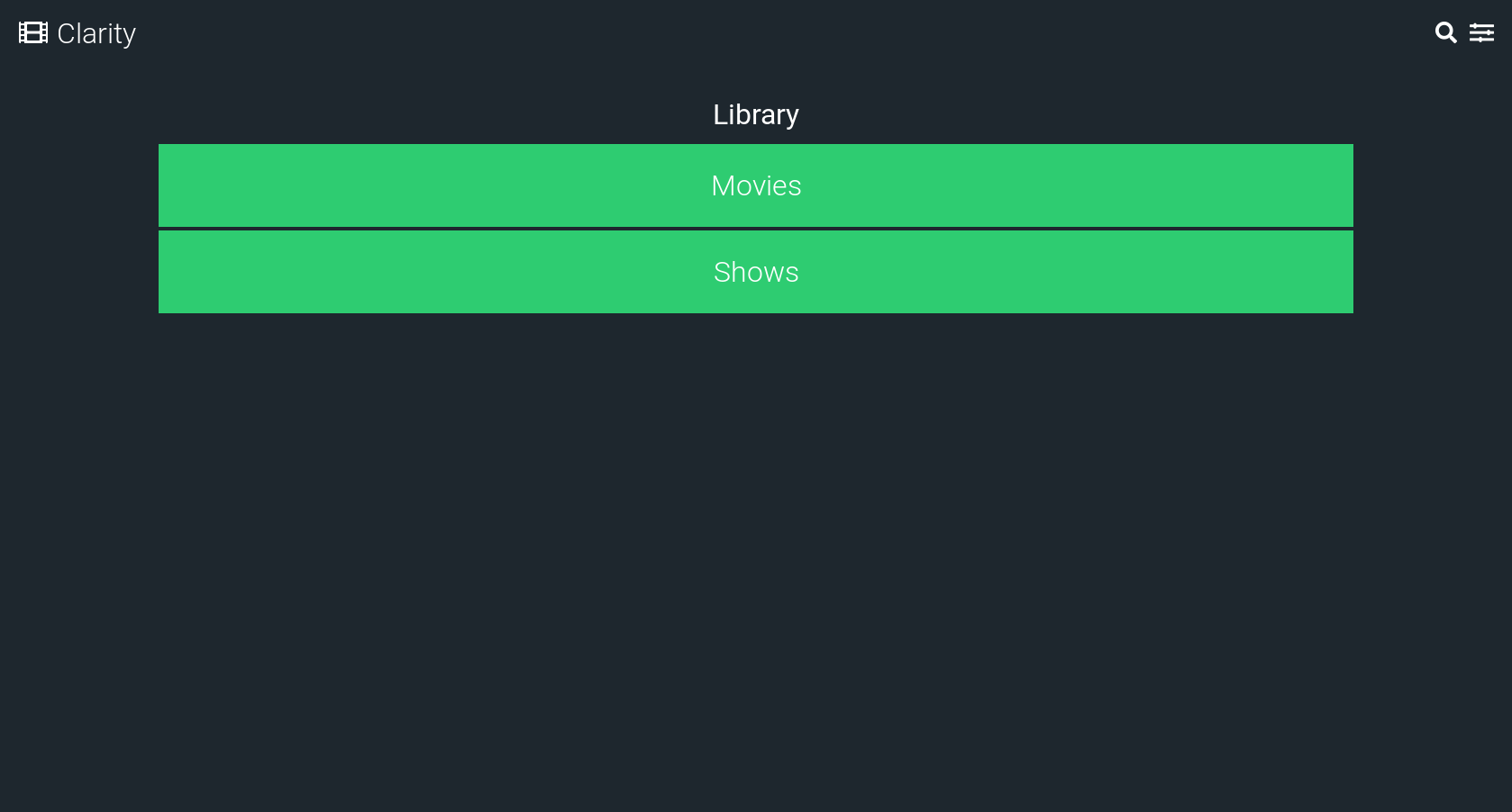 GitHub - nomad23541/clarity-media-server: A Media Server built using NodeJS