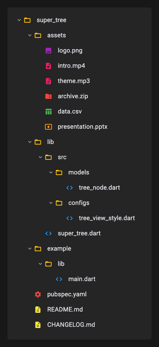 Demo tree preview