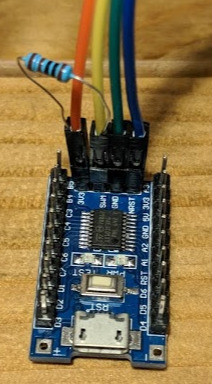 STM8 connection