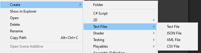 Additional Text Files