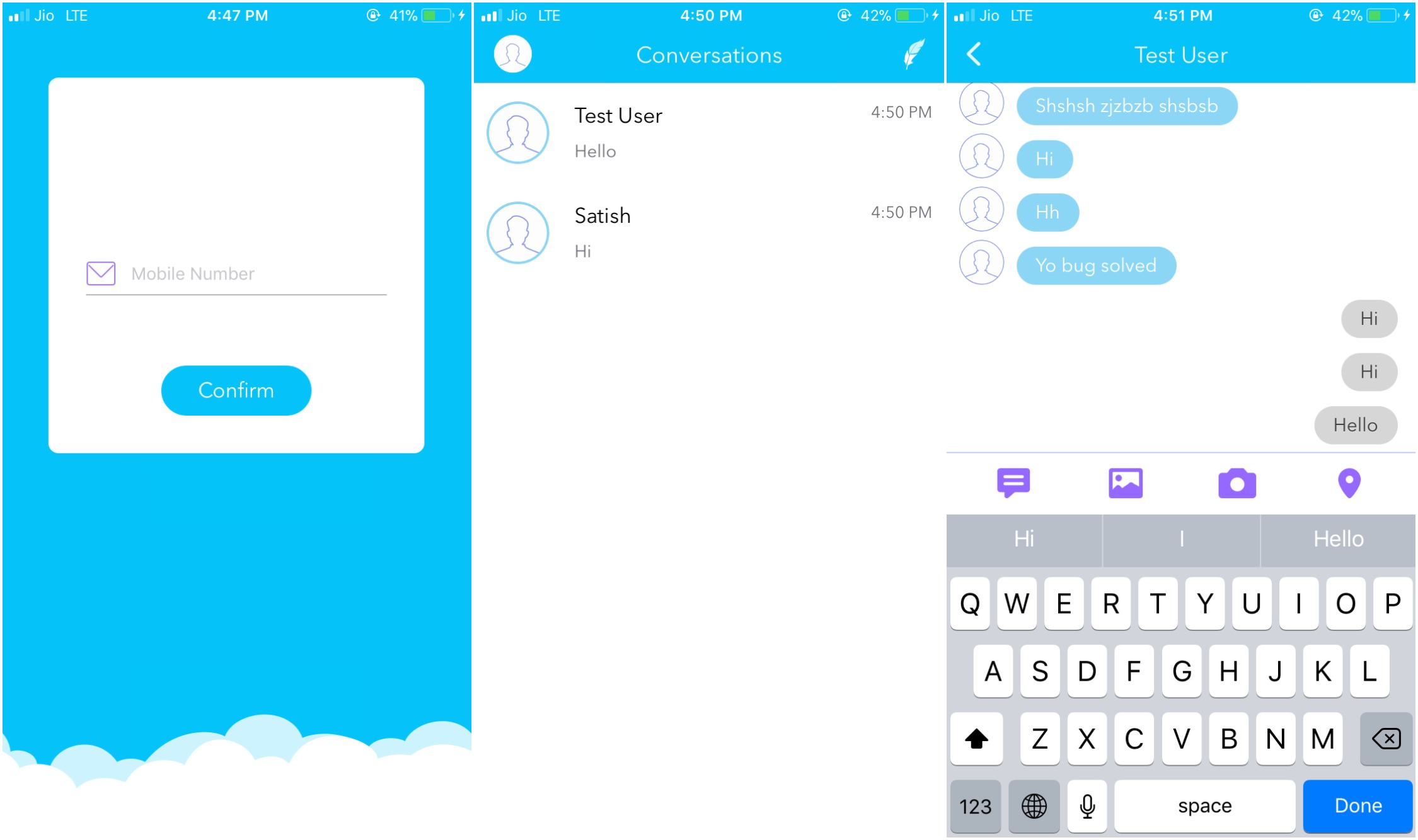 Screenshot of Firebase-Chat-Demo