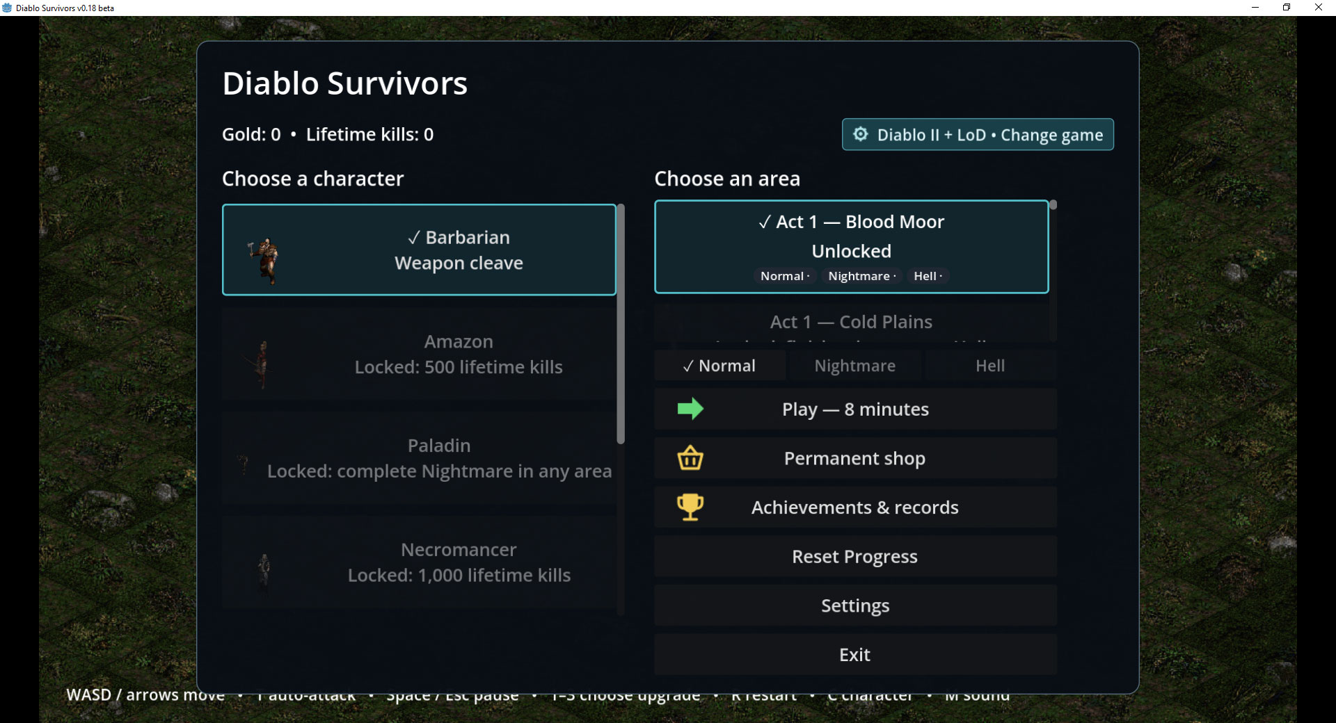 Diablo Survivors screenshot 1