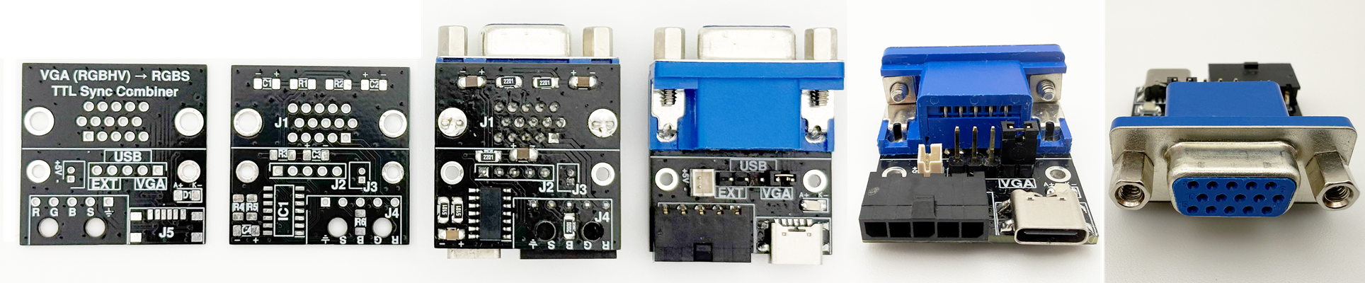 Vga sync combiner audi rnse, from the project README
