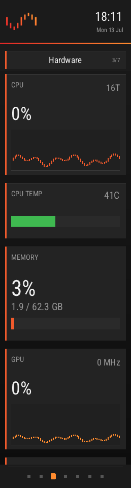 Hardware page