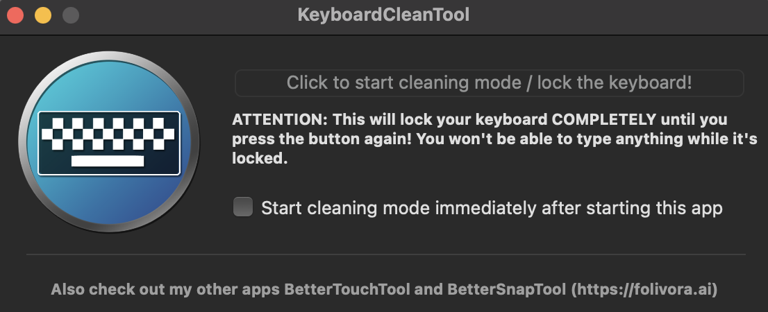 KeyboardCleanTool