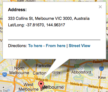 KML overlay on the Leaflet/OSM provider
