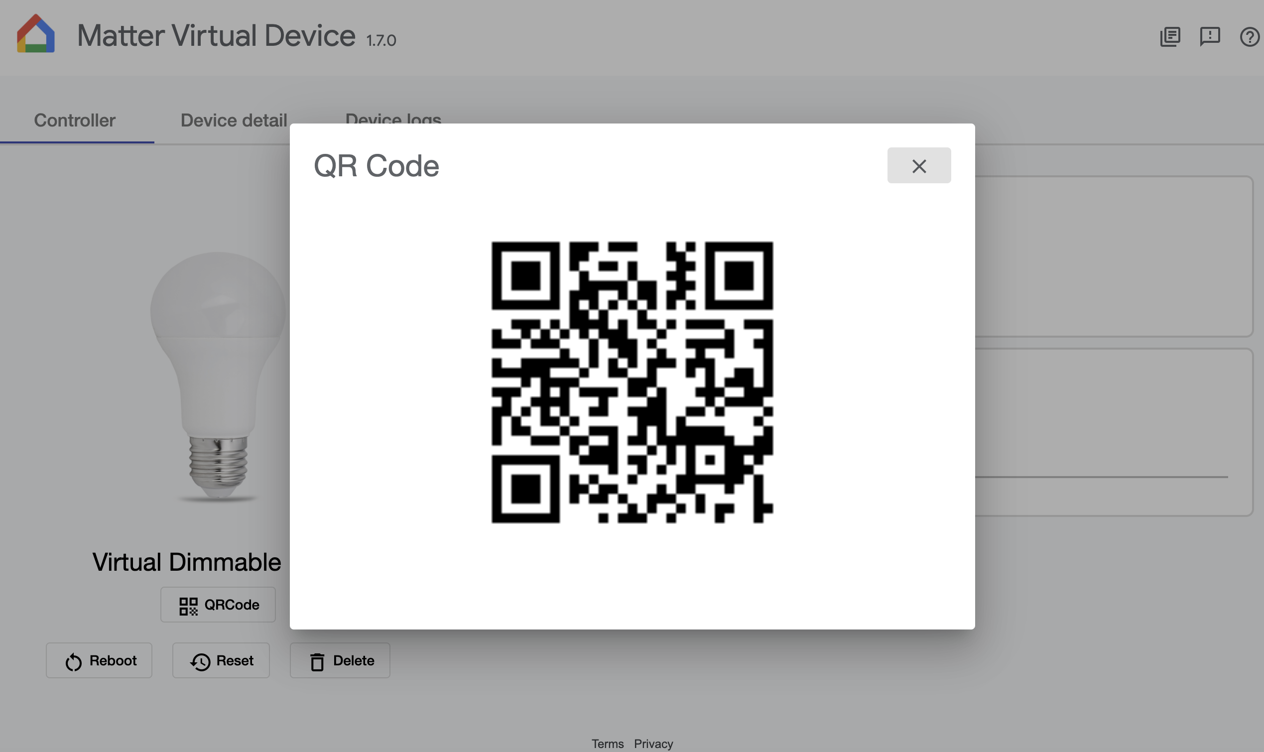 MVD QR code