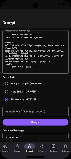 Screenshot 3 of PGPony — opens full size
