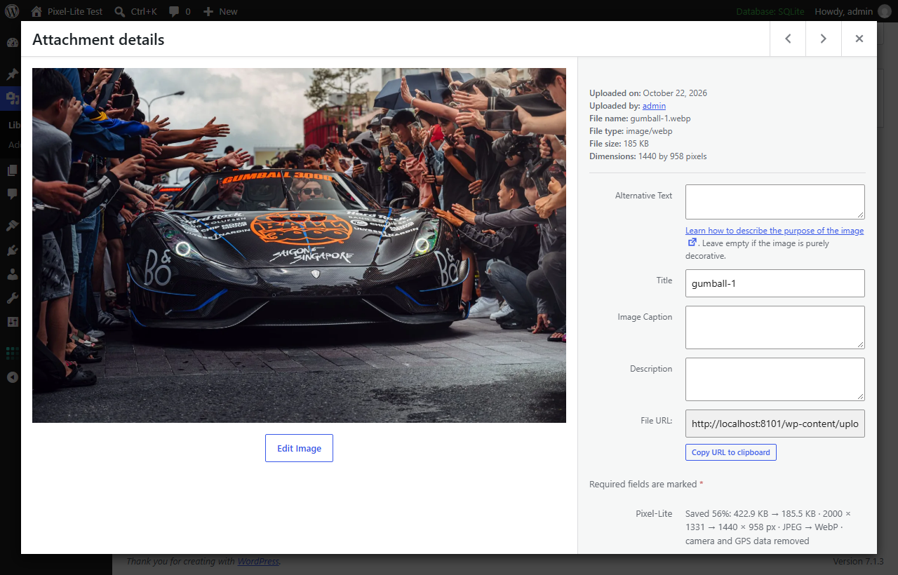Attachment details