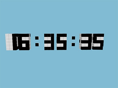 DigitalClock3D