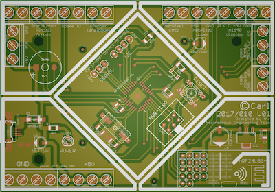 PCB - component side