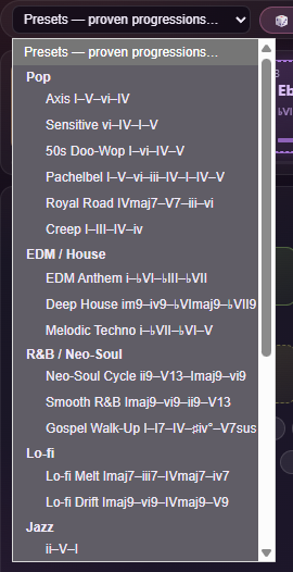 Presets