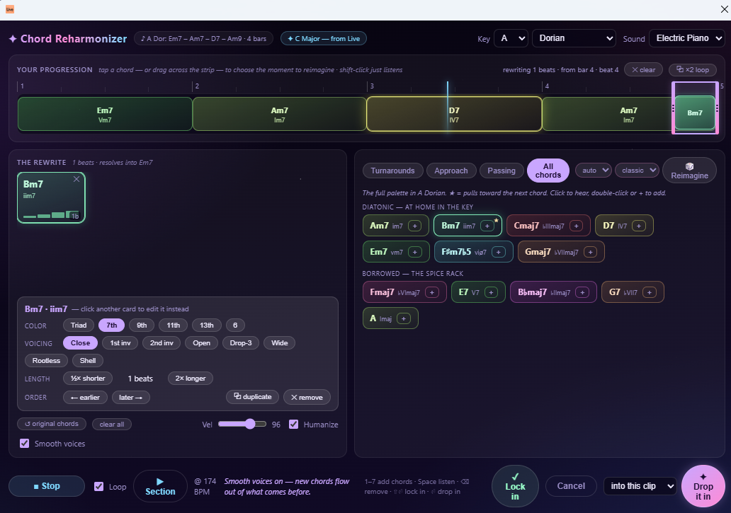 Chord Reharmonizer