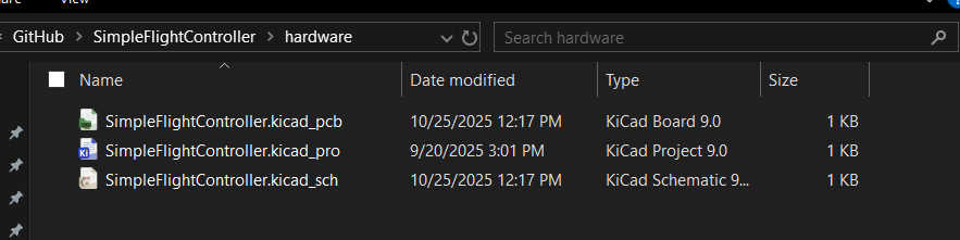 KiCad Project Files