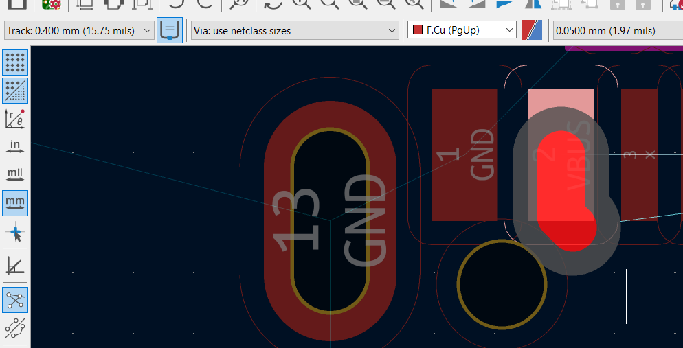 VBUS Routing Issue