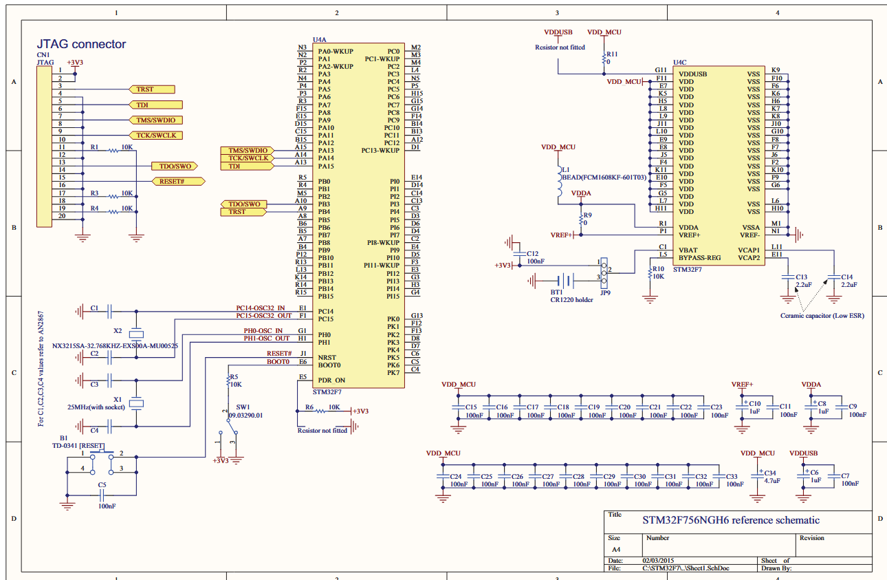 STM32 Reference Schematic