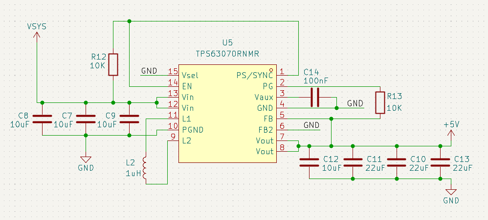 TPS63070 Schematic Complete