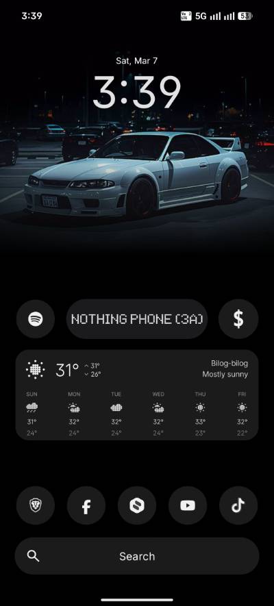 Home Screen Setup 3