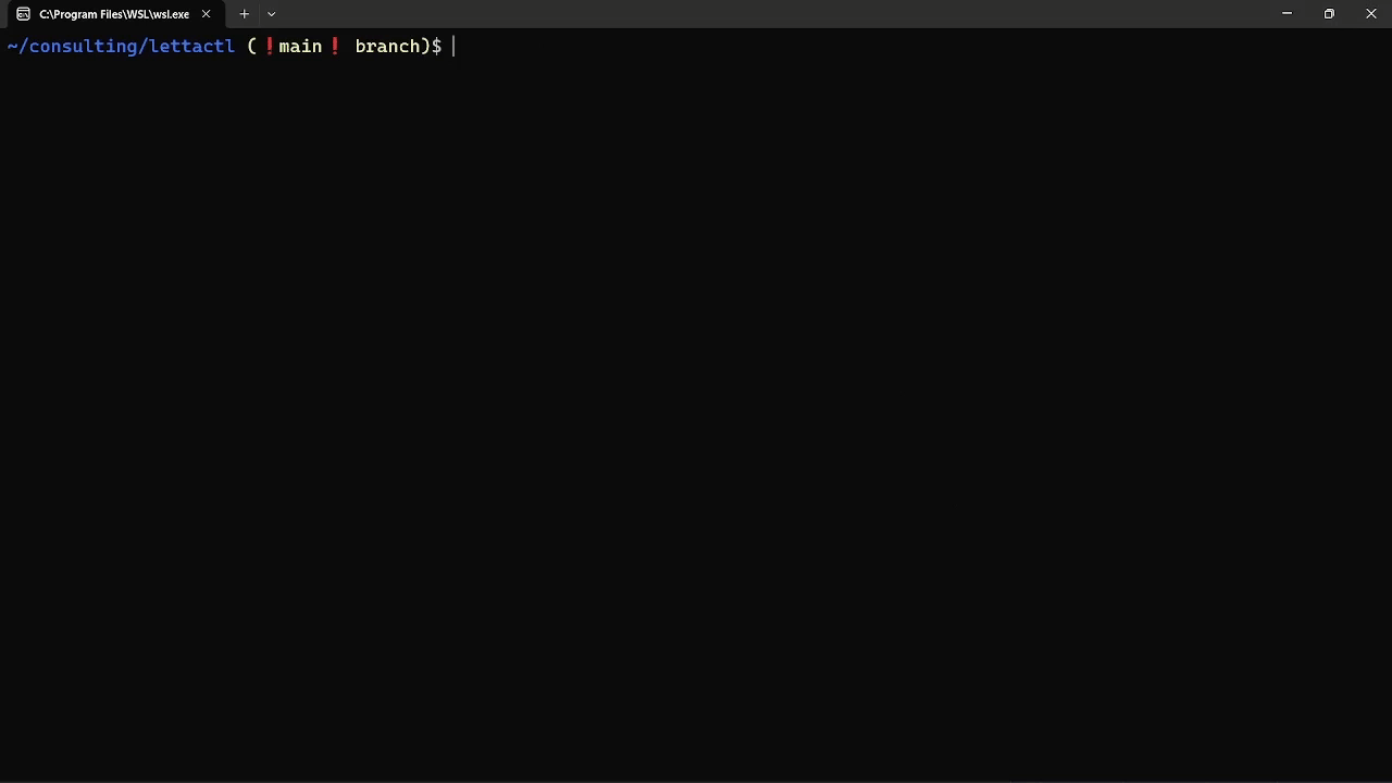 lettactl demo