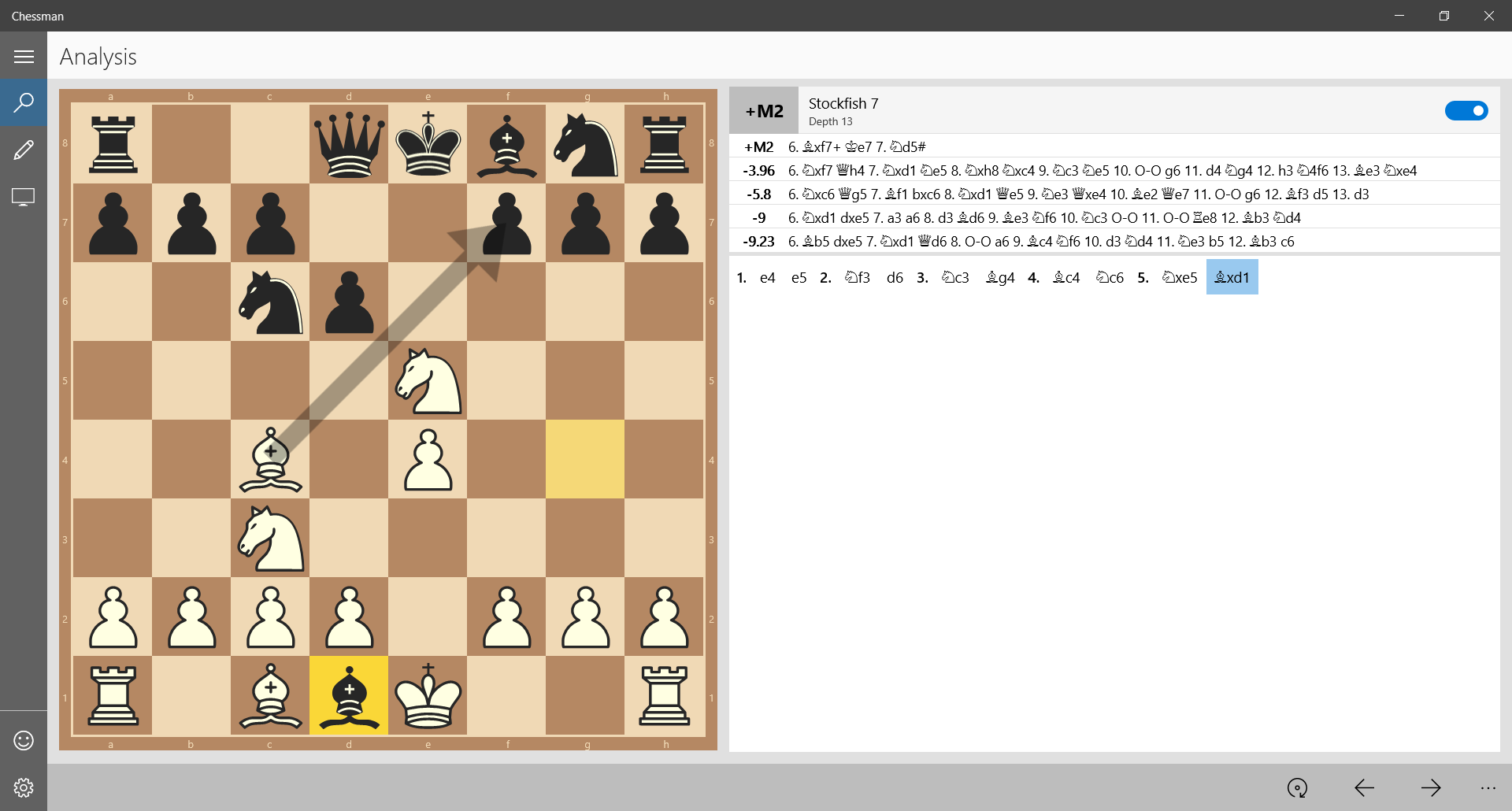 GitHub - novitchis/Chessman: Chess analysis application.