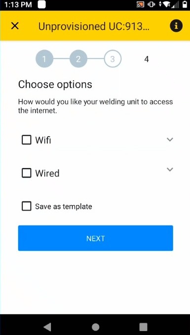 Select "WiFi"
