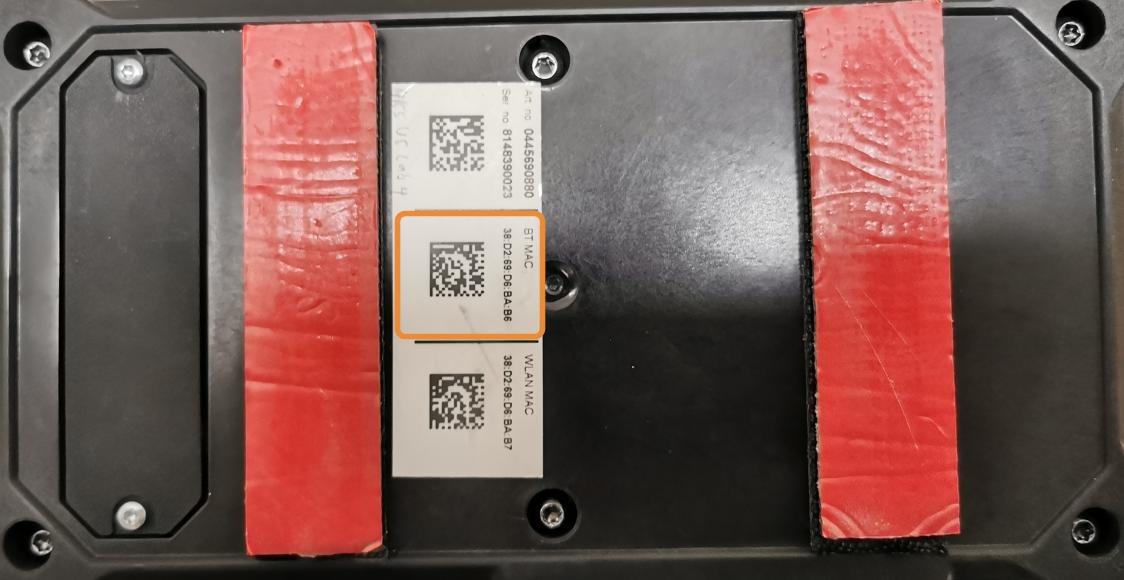 Scan Bluetooth module MAC ID to quickly connect to your WeldCloud enabled equipm