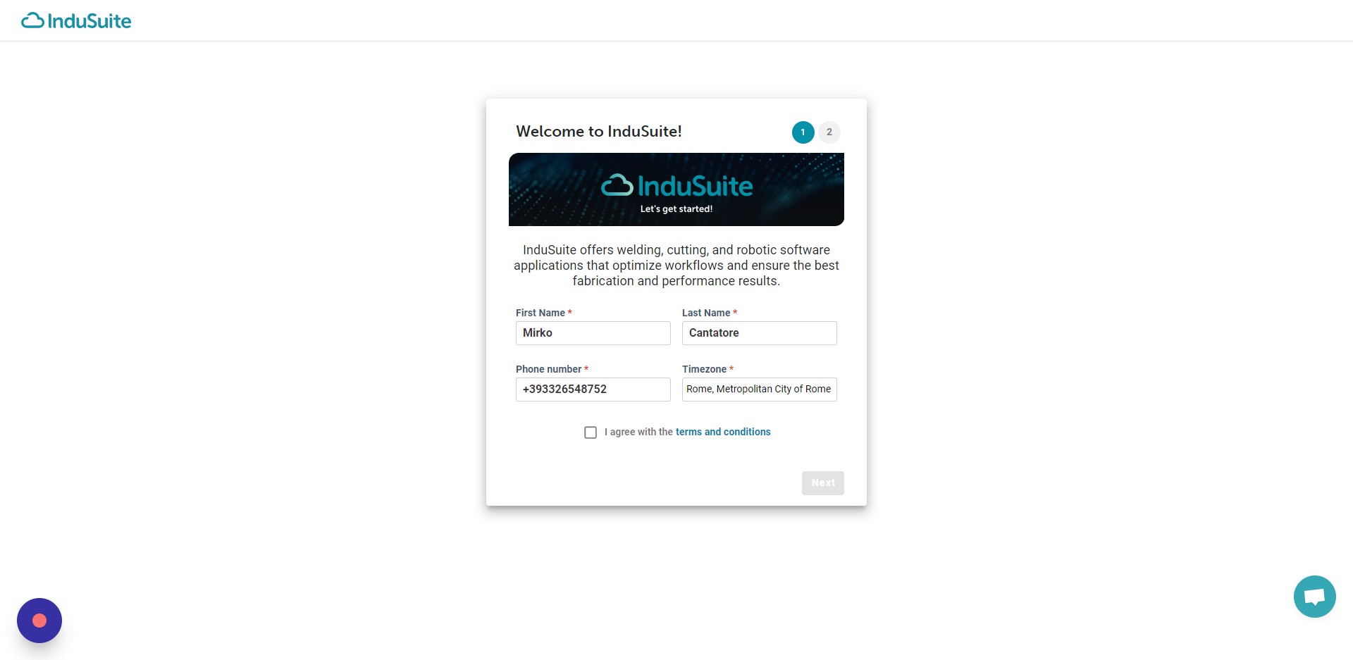 In "Timezone" field start typing your location and pick up your current timezone