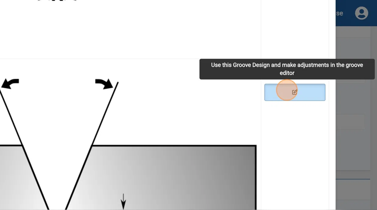 Click the Edit button and after you find the Groove Design your looking for, edi