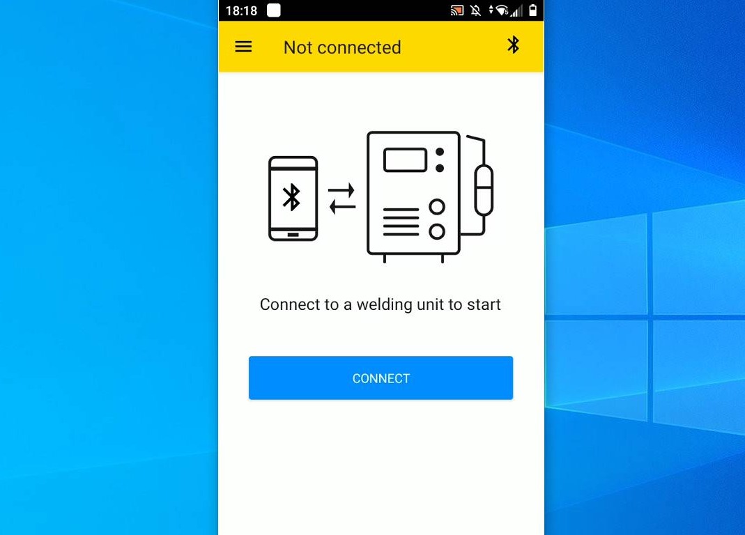 Tap on the hamburger menu in the top left corner