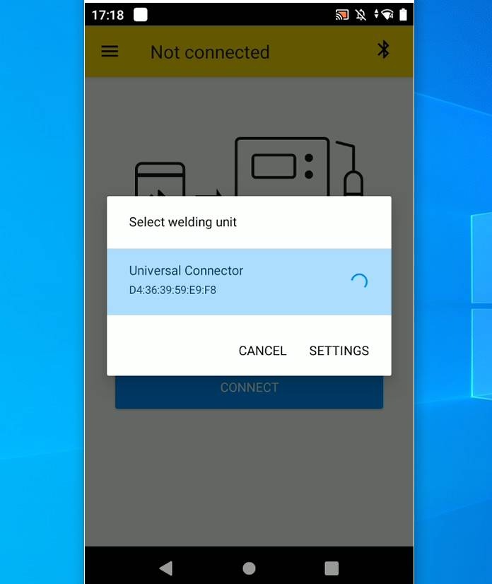 Wait for Bluetooth connection to be ready