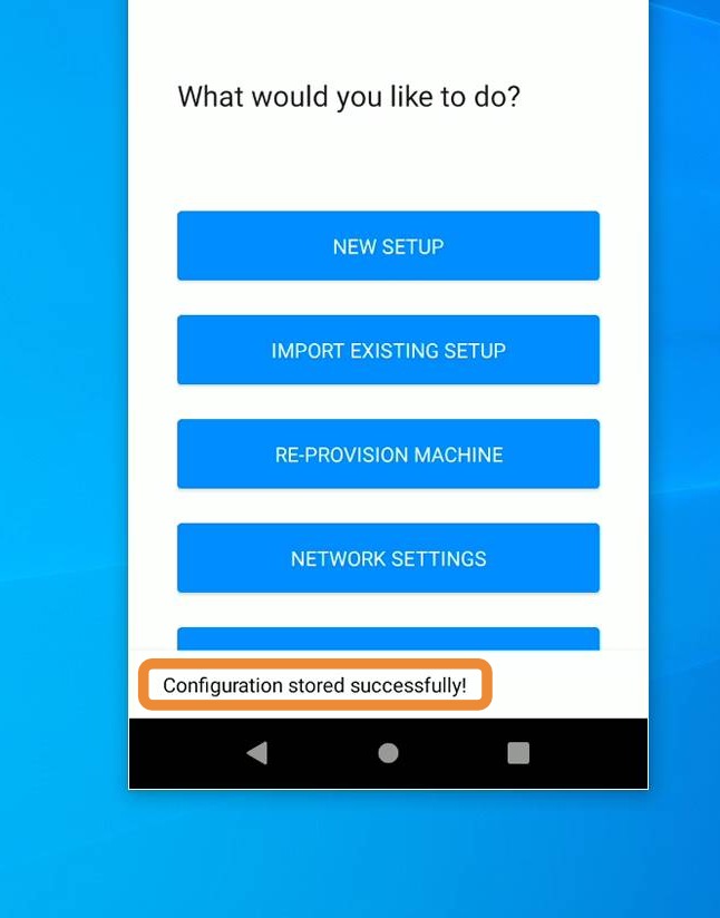 WeldCloud Link will notify you once the process is done