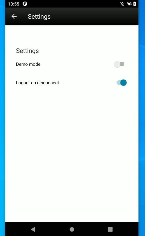 Go back to WeldCloud Link main screen