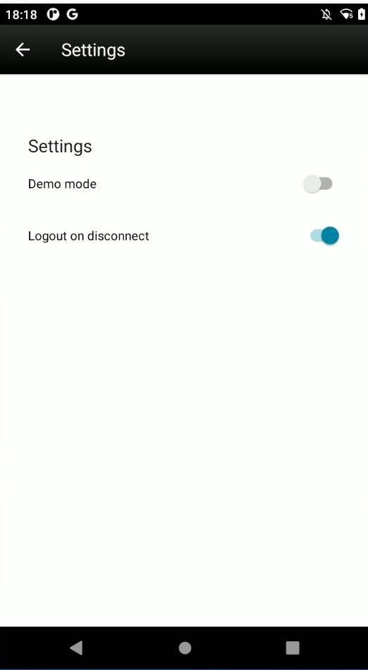 Settings is the next option.
